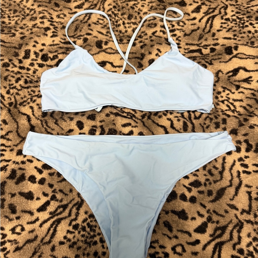 Light Blue Bikini Set
